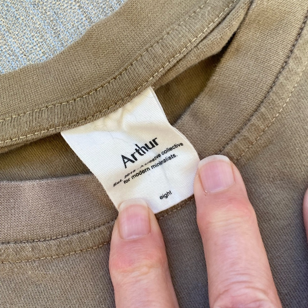 Arthur Tan Crop T-Shirt